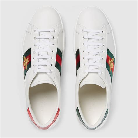 gucci men's ace embroidered sneaker